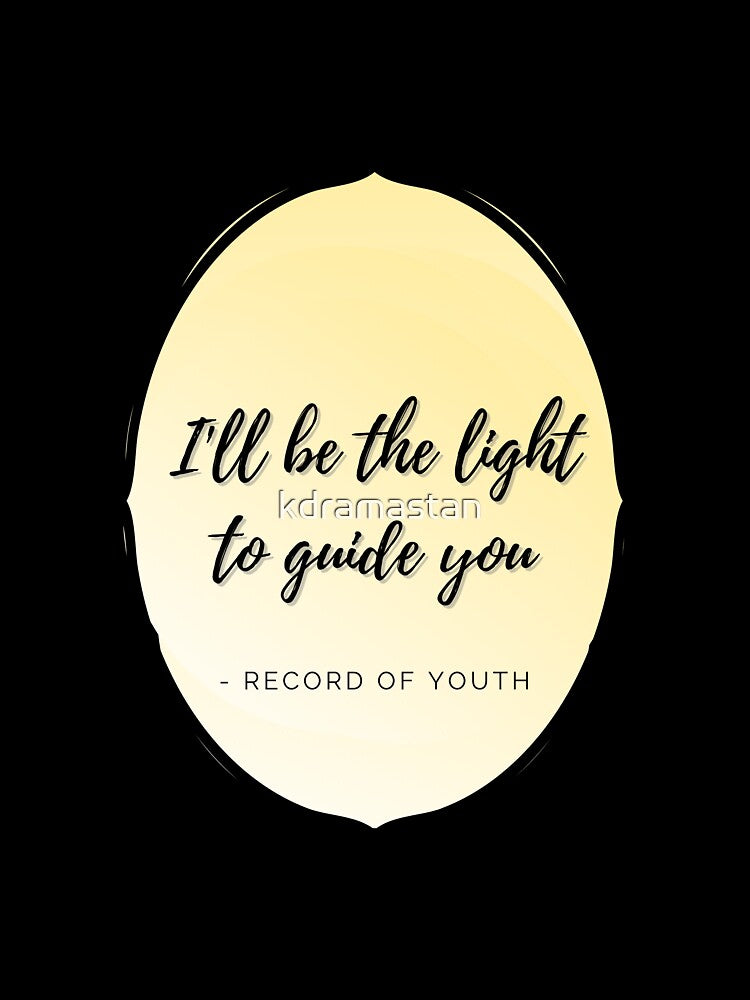 Record of Youth - Mirror Quote by kdramastan