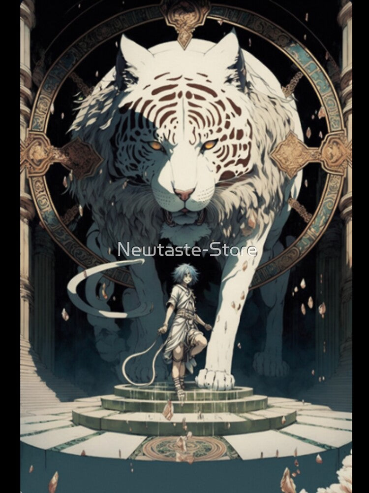 White Tiger Deity by Newtaste-Store