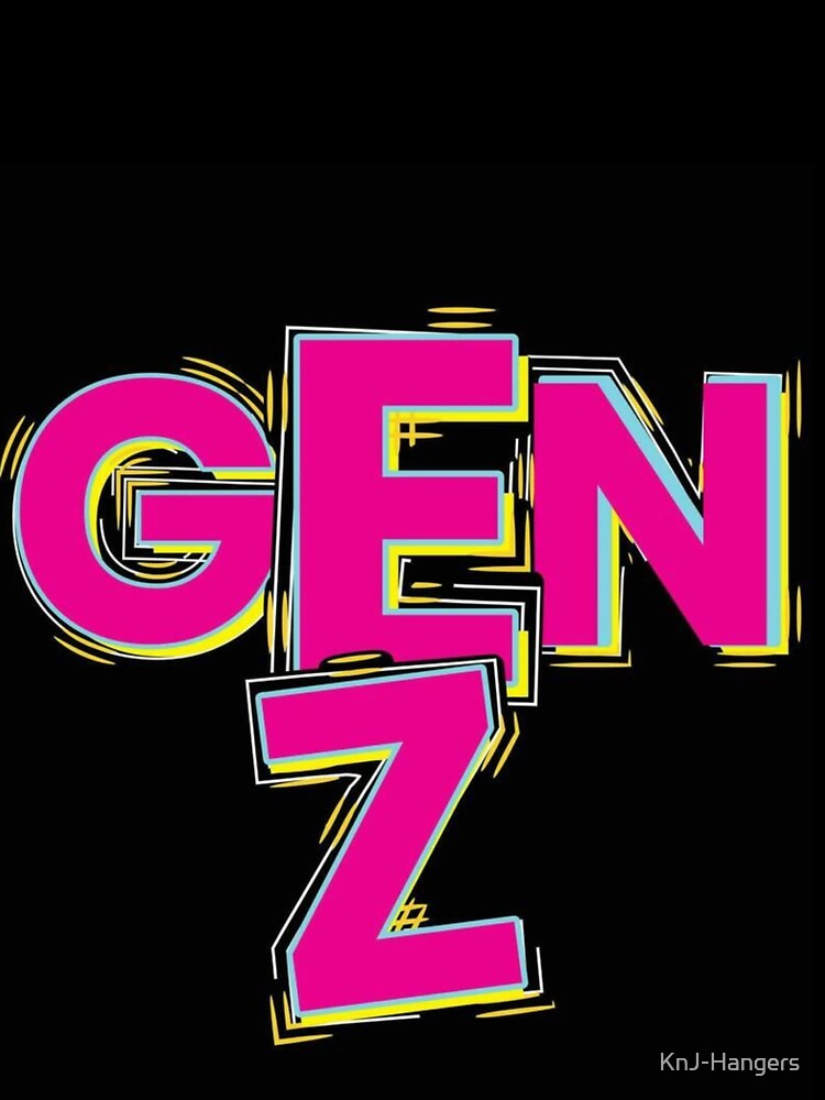 Gen Z Neon Vibes by KnJ-Hangers
