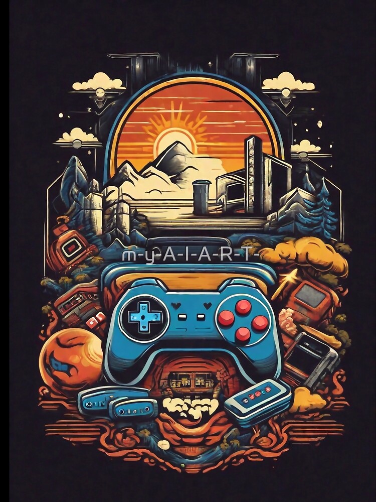 Vintage inspired retro gaming by m-y-A-I-A-R-T-