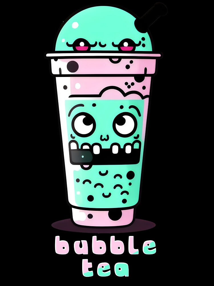 Bubble Tea Cup – Cute Matcha Boba Lover Art by Prime-Studio