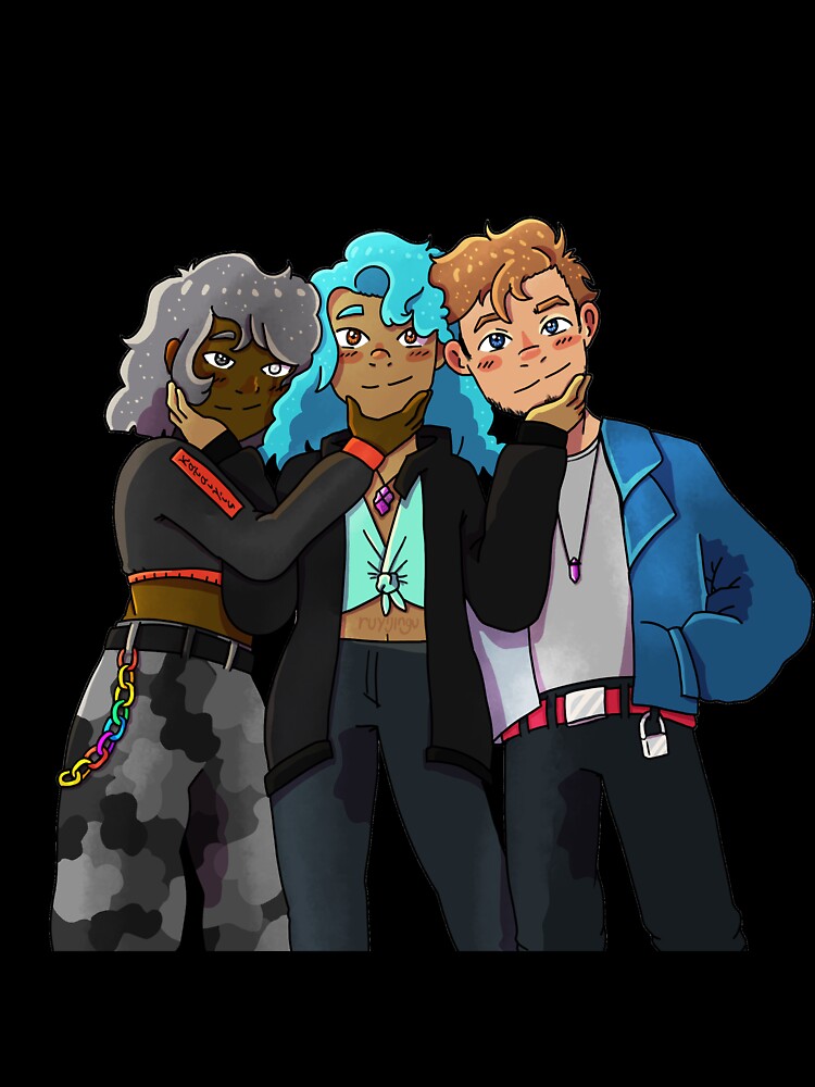 Polyamorous Trio of Cuteness by ruyijingu