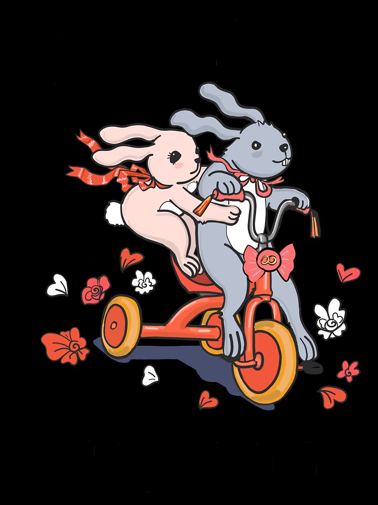 Just Married 19 Years Ago - 19th Anniversary Couple Bunnies Tee, Phone Cases And Other Gifts by MemWear