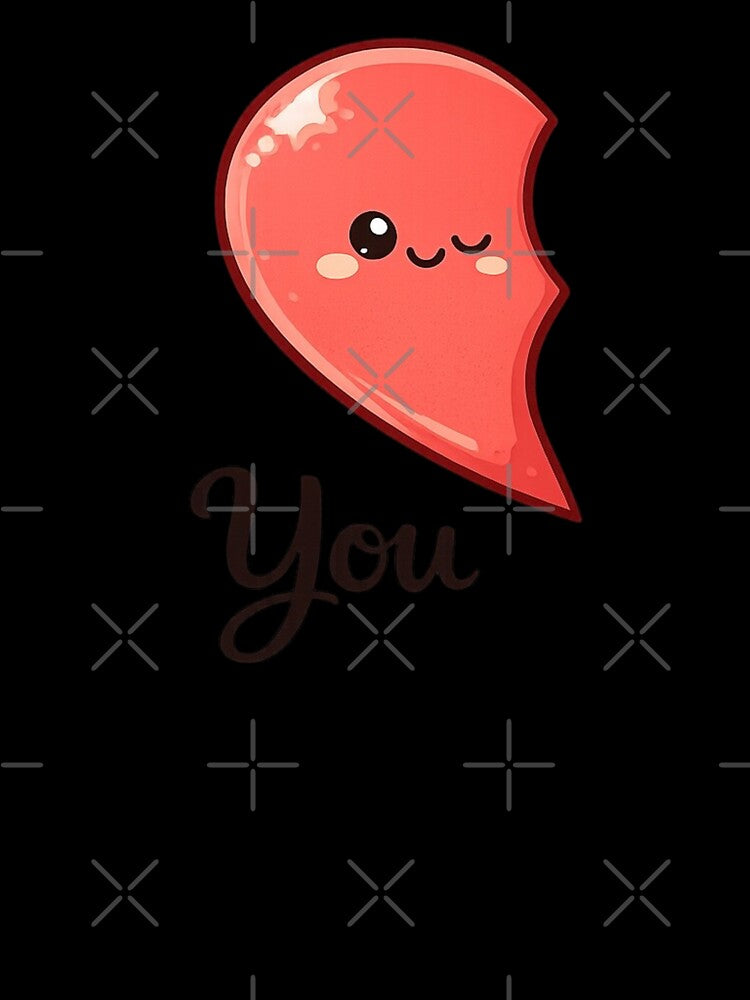 You – Cute Matching Couple T-Shirt Design by MagicMicki
