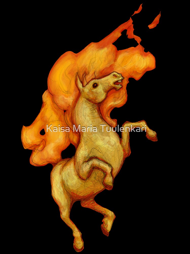 Fire Horse by Kaisa Maria Tuulenkari