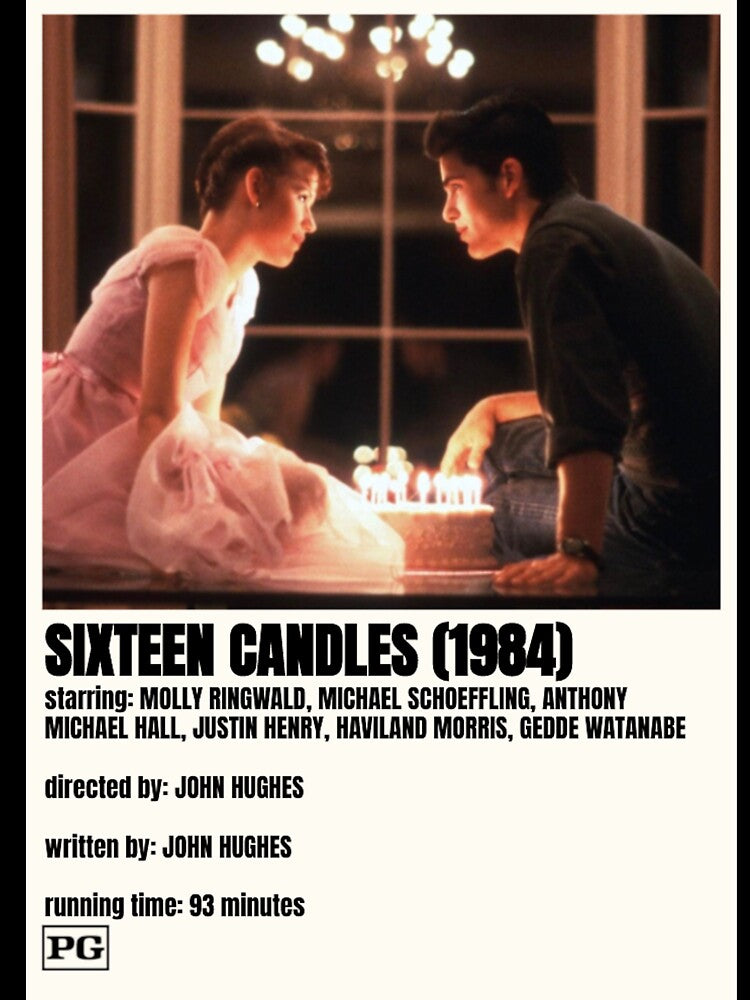 Sixteen Candles Movie by Rachel Grace
