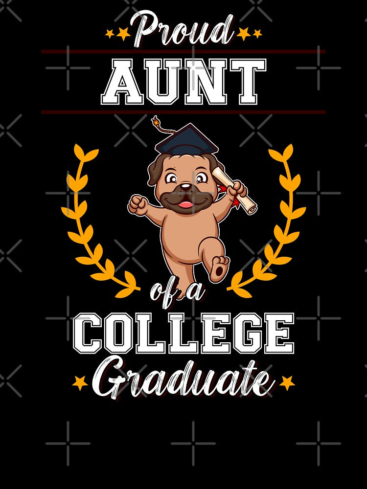 Proud Aunt College Graduate Graduation Party by anziehend