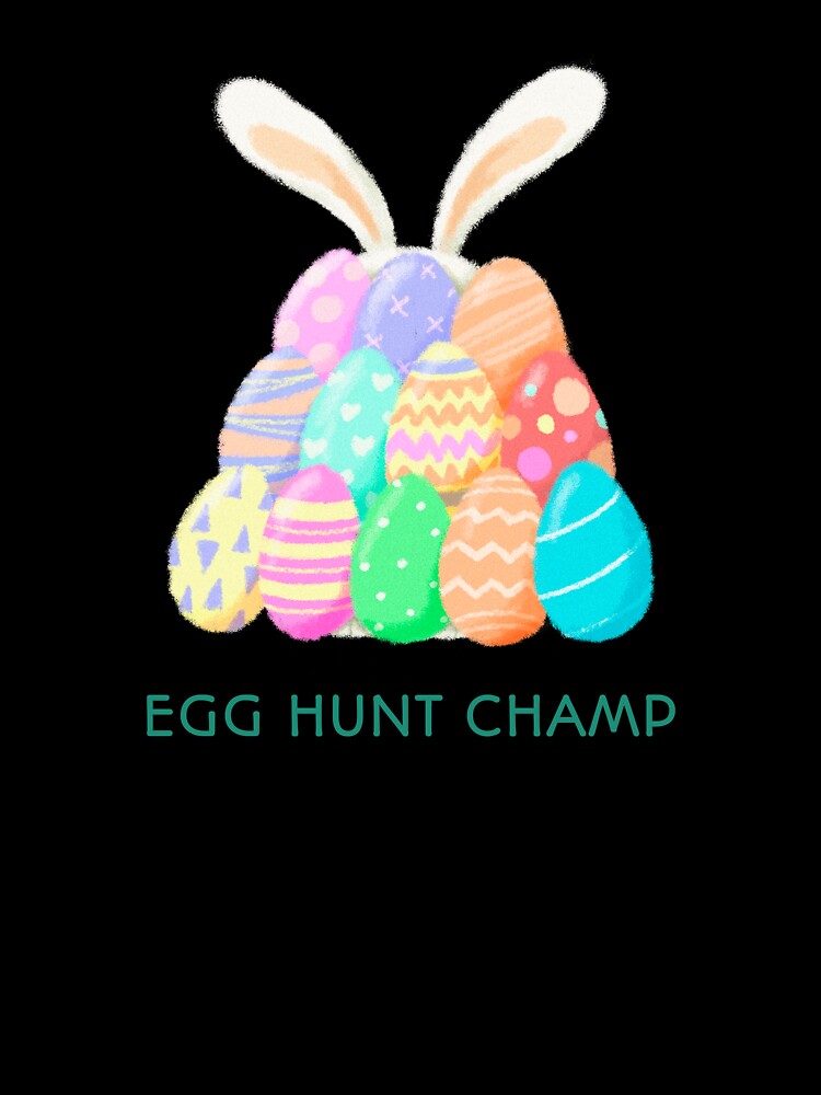 Egg Hunt Champ Cute Easter Bunny by Sho-Sho-Studios