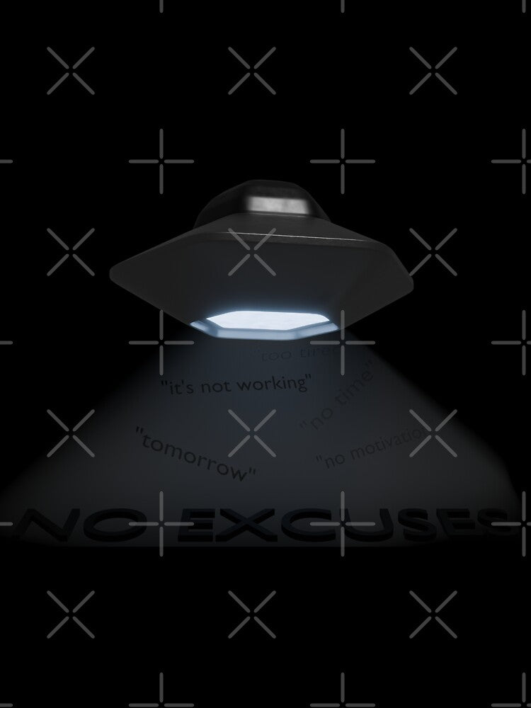 NO EXCUSES UFO by pushuptaxstore