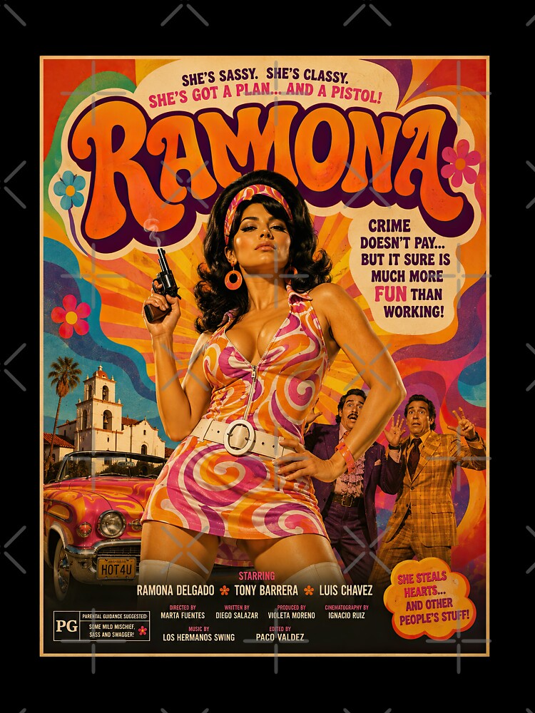 Ramona – Retro 70s Psychedelic Crime Comedy by obstinator