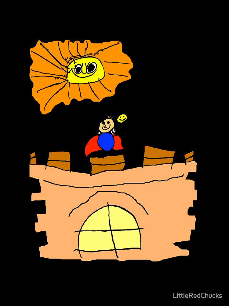 King Ashie - A kids drawing by LittleRedChucks