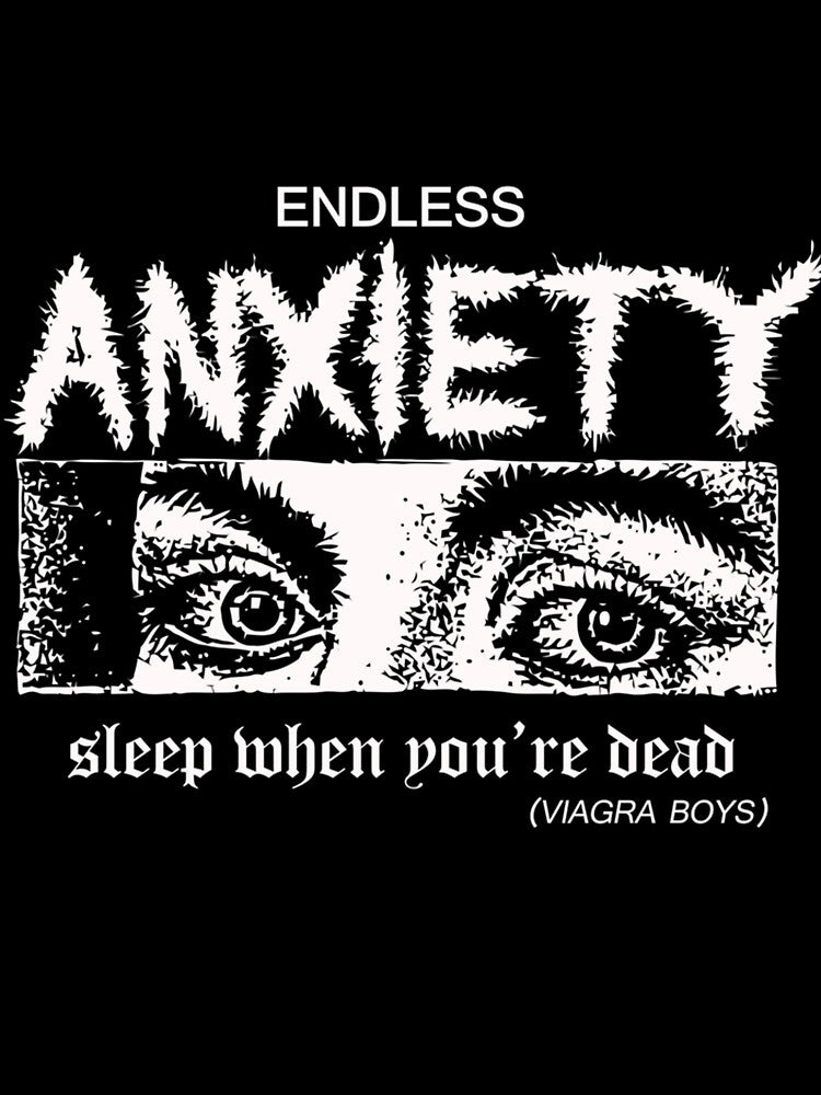 Viagra Boys Merch Endless Anxiety by ToxicWasteee16