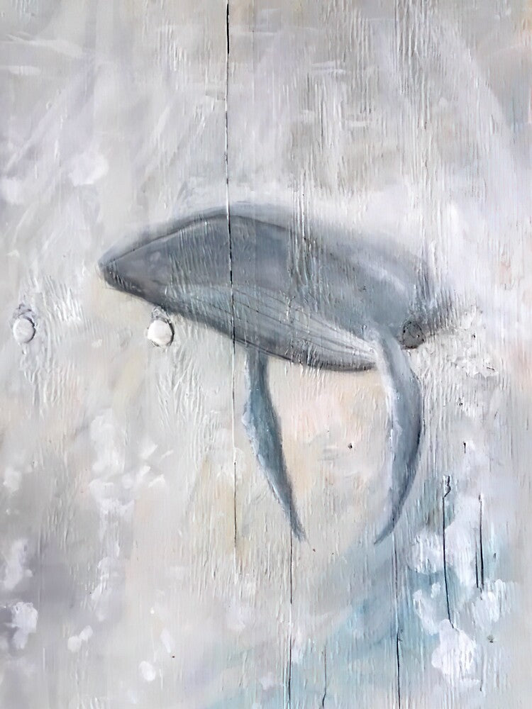 Abstract Whale by SunscapesArt