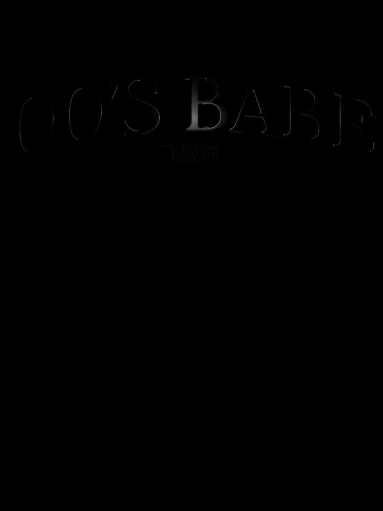 00's Babe Graphic by feiapparel