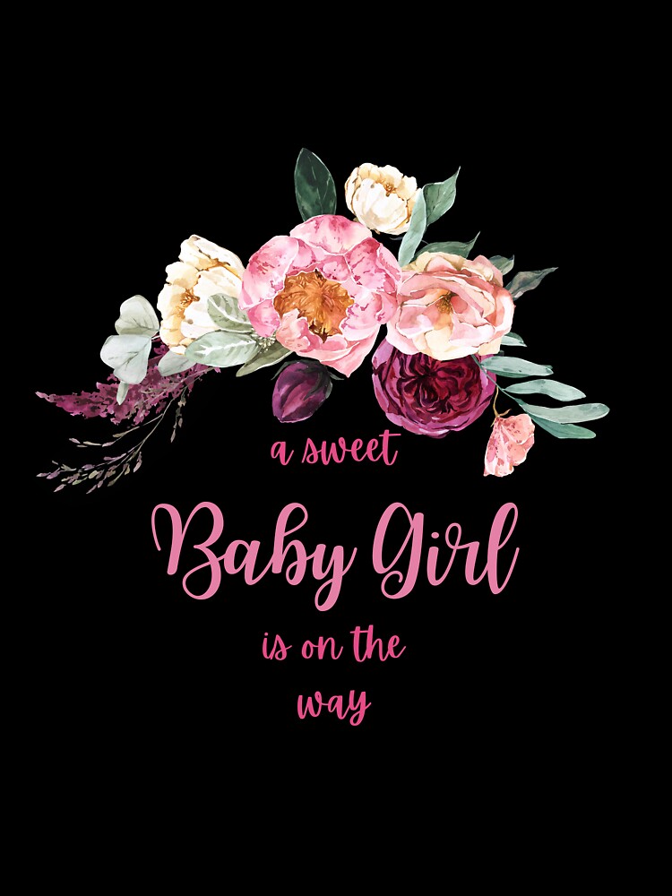 A Sweet Baby Girl Is On The Way by LunaticArtWork