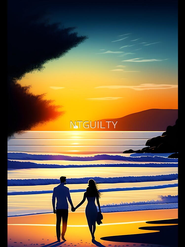 Romantic Sunset Couple by NTGUILTY