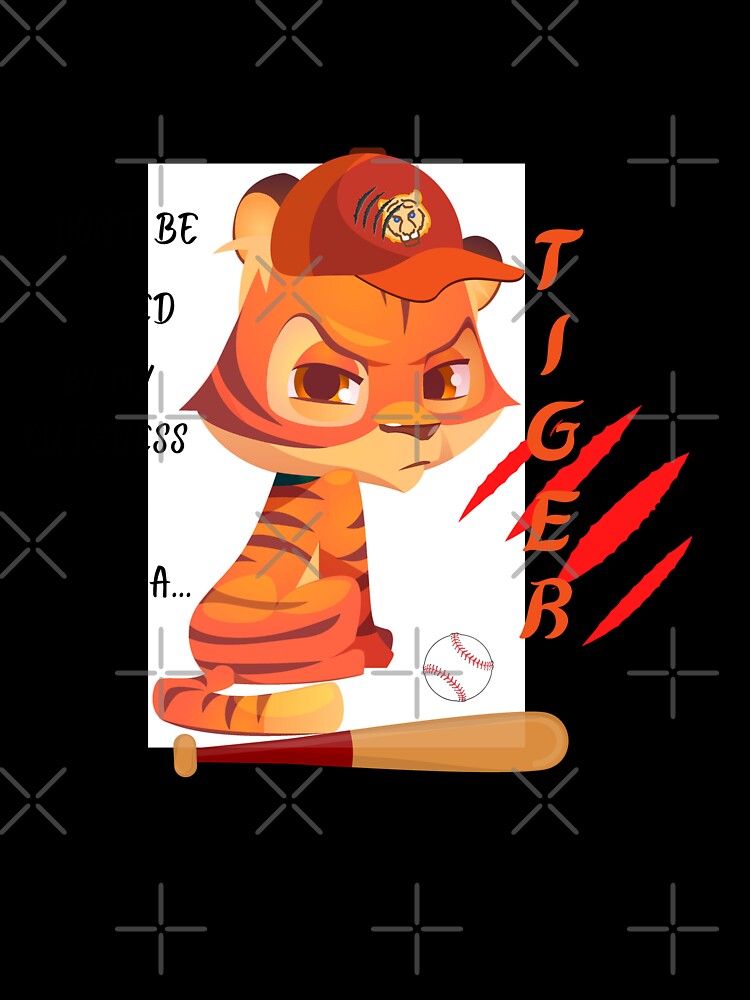 Baseball tiger by Artcastle