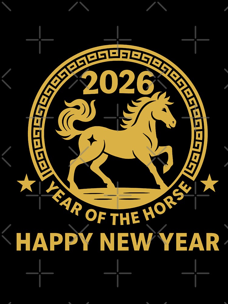 2026 Year Of The Horse. New Year Chinese New Year 2026 Zodiac Horse by ahmed2751989