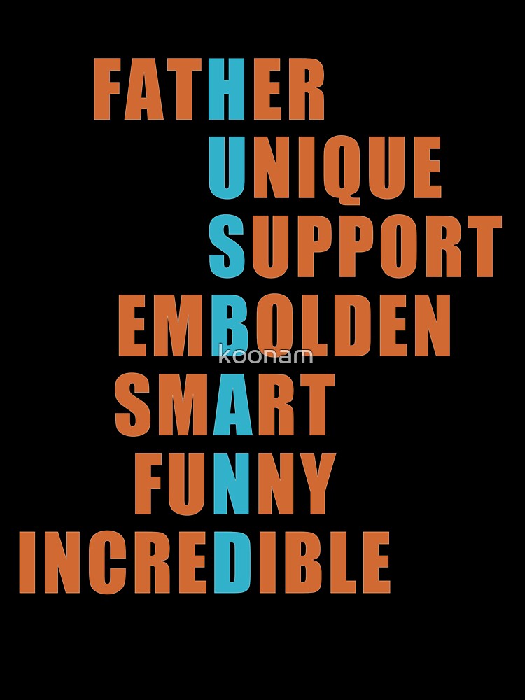 HUSBAND Acronym by koonam