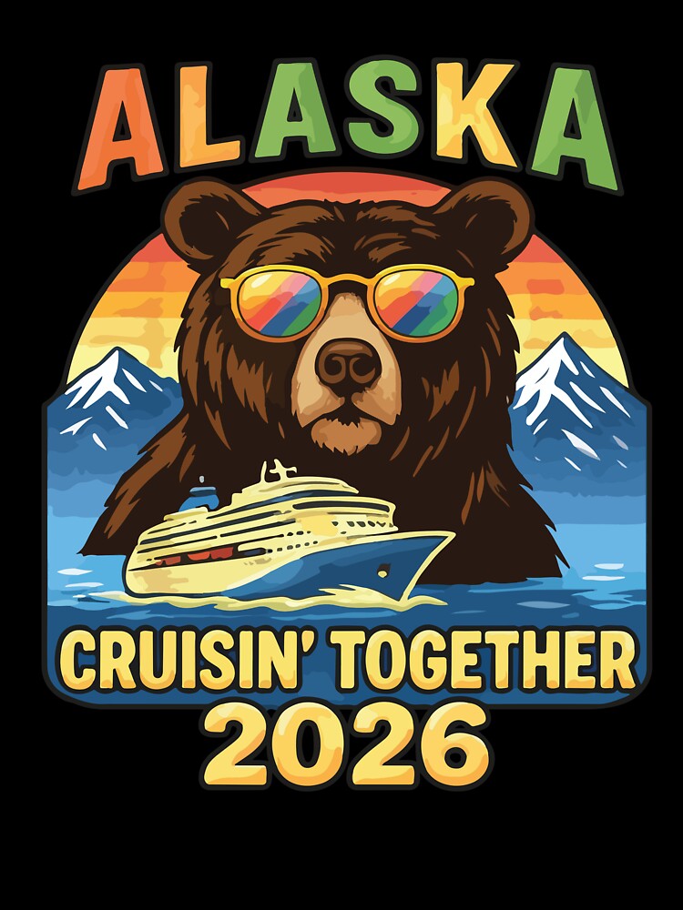 Alaska Cruise 2026 Family Matching Bear Vacation Group Gift by kiralynstration