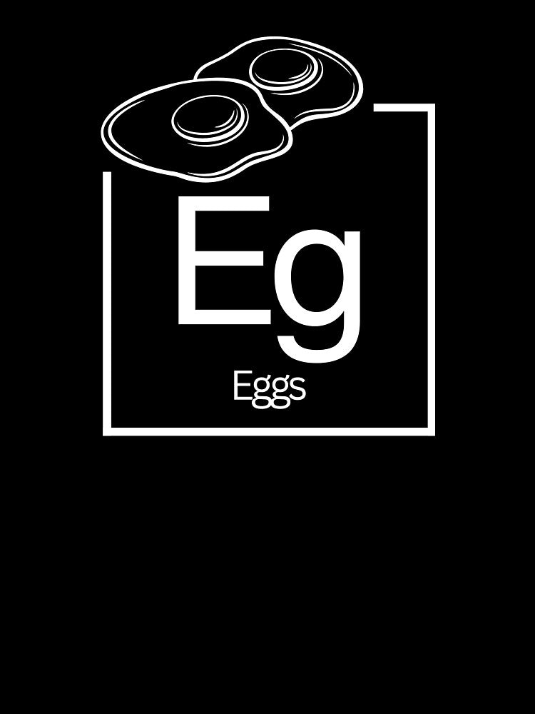Eggs on the Periodic Chart of elements by MarkWindmill