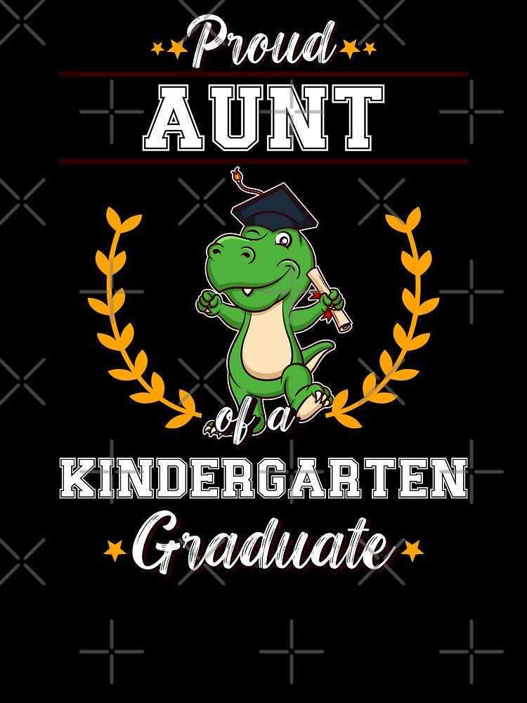 Proud Aunt Kindergarten Graduate Graduation Party by anziehend