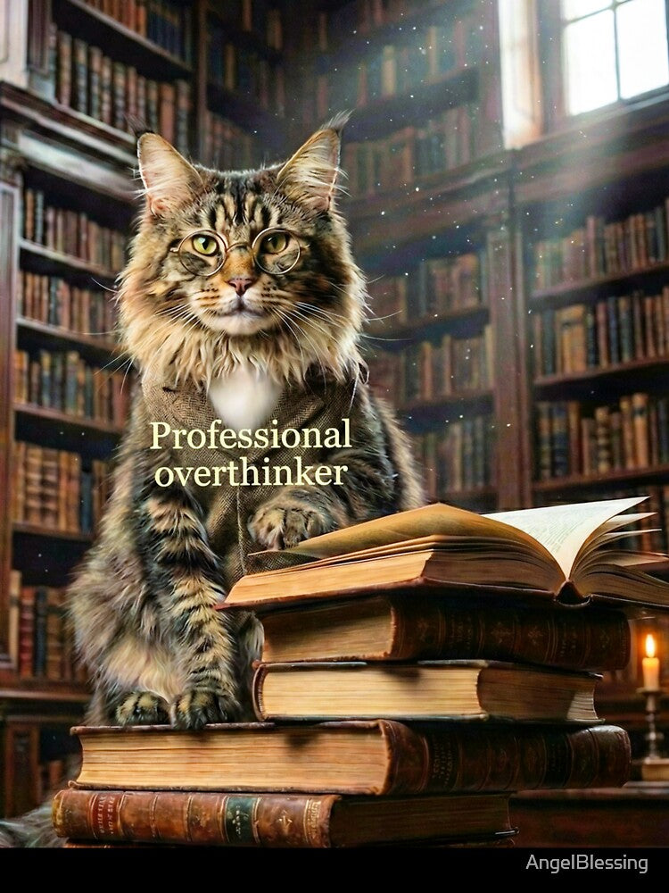 Dark Academia Maine Coon by AngelBlessing