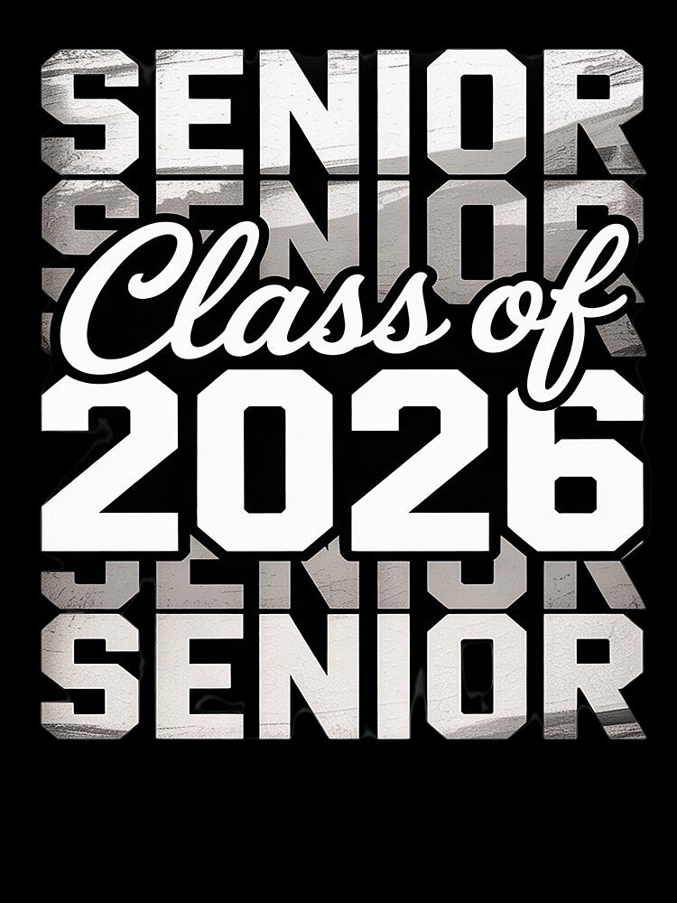 Funny Senior Class of 2026 Senior by RoyTill0Art