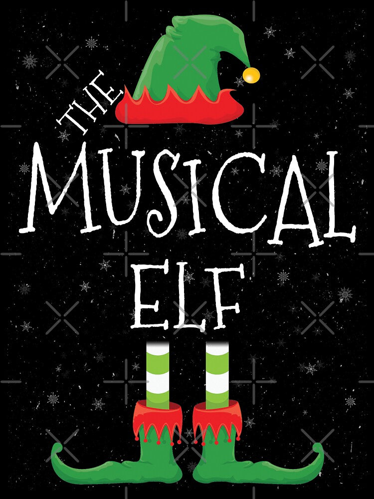 Musical Elf Family Matching Christmas Group Funny Gift by DavisHasari