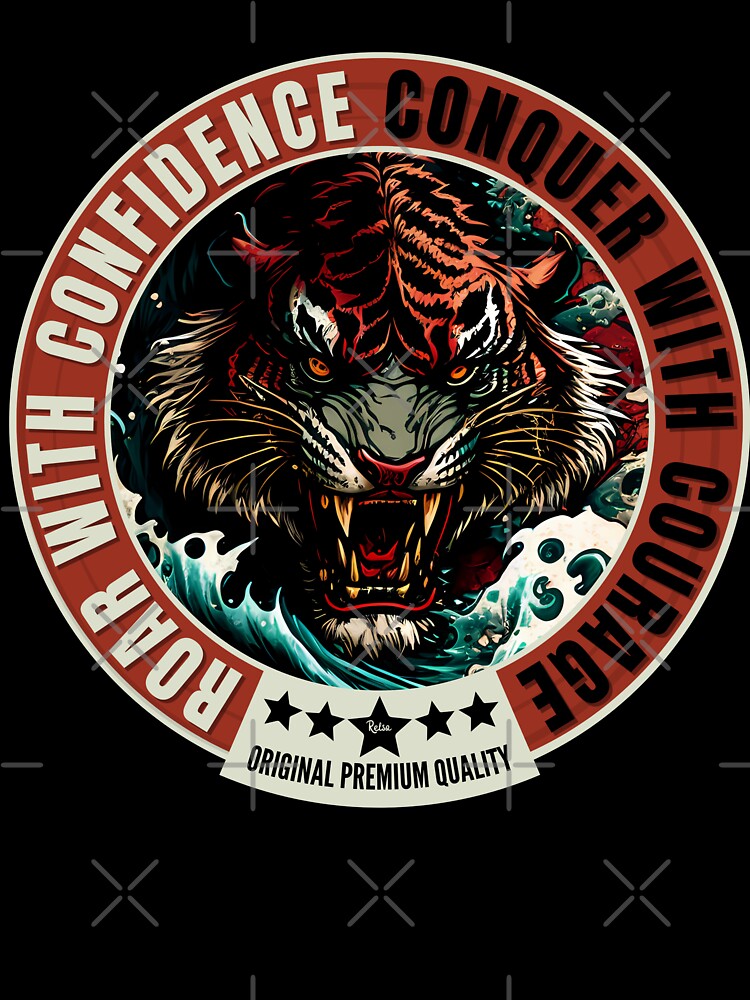 Empowered Tiger: Roar With Confidence, Conquerwith courage by relso