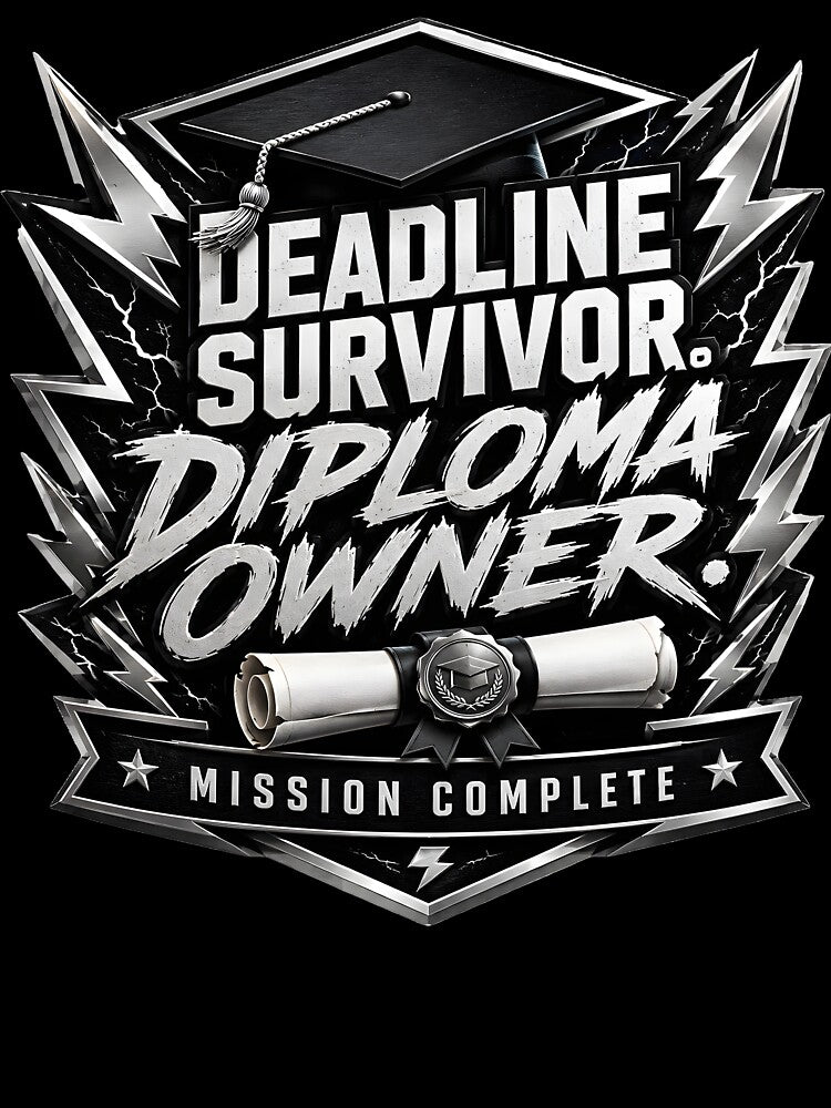 Deadline Survivor Diploma Owner Emblem by Ned_Studio