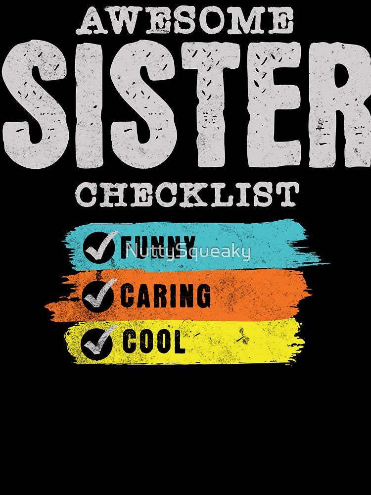 Awesome Sister Checklist by NuttySqueaky