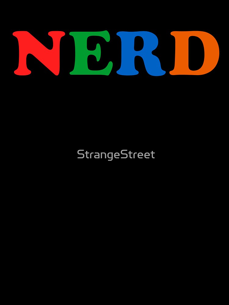 Nerd Colorful ~ Hipster Quote Book by StrangeStreet