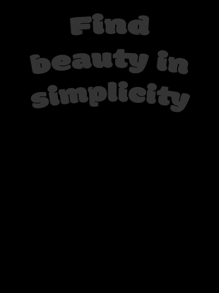 Find beauty in simplicity by DisceteDesigns