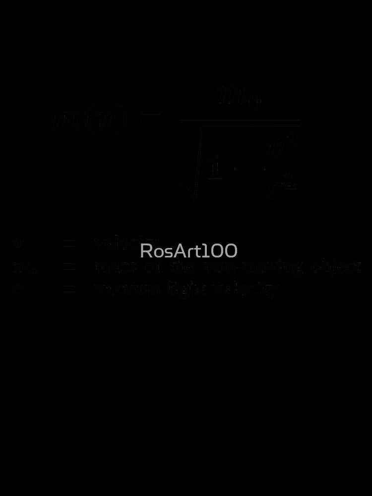 Formula, relative mass by RosArt100