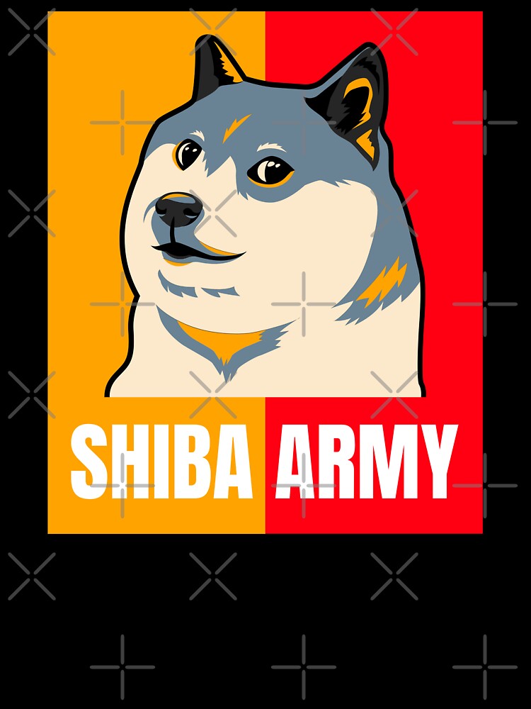 Shiba Army Print by ReRevolution