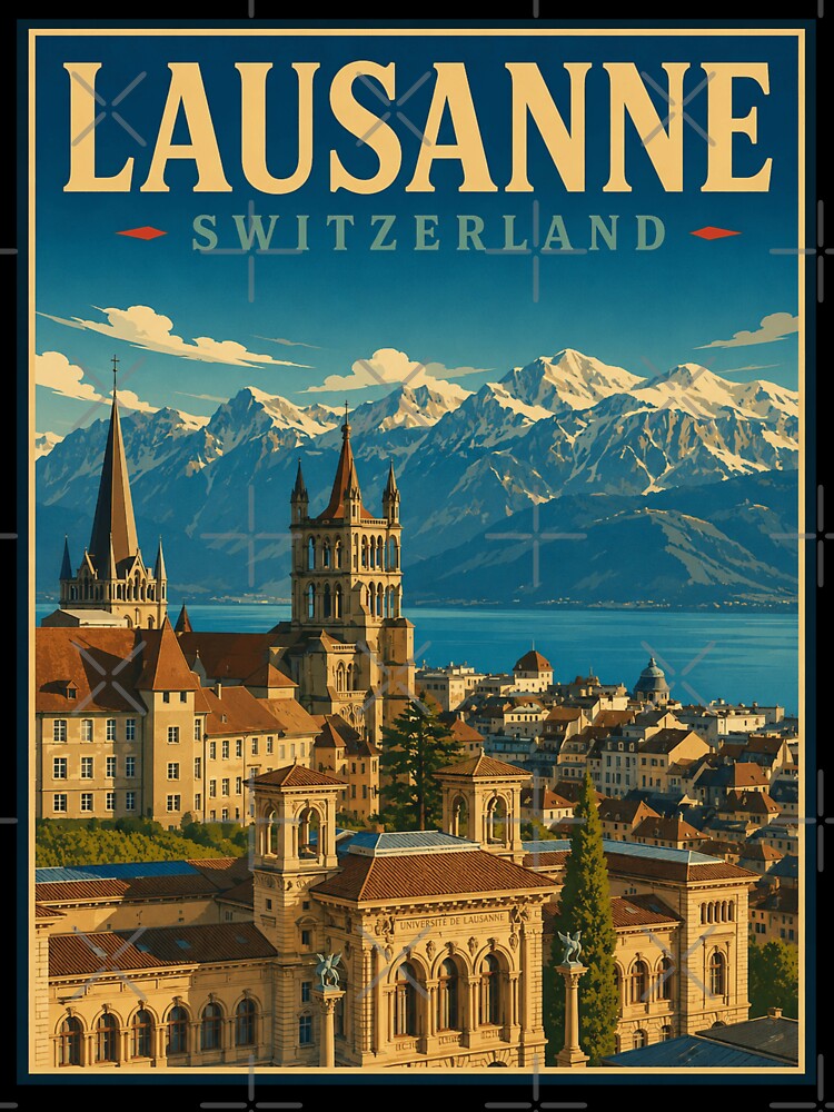 Lausanne - Switzerland by GoodOldVintage