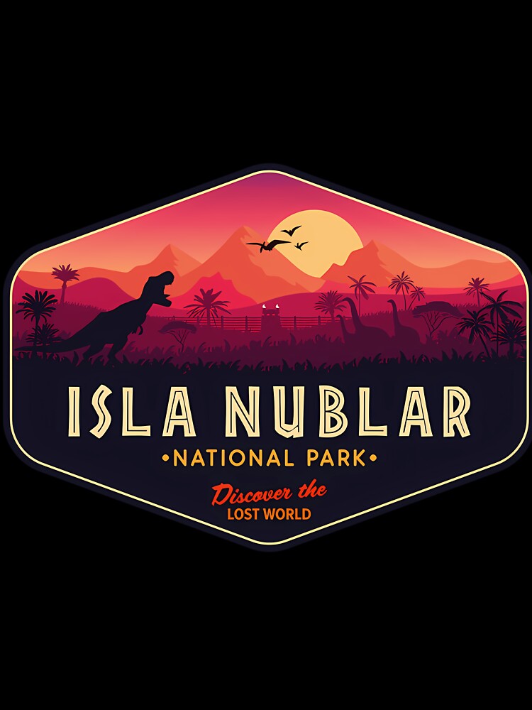 Isla Nublar National Park Badge by JACOBJULIA4
