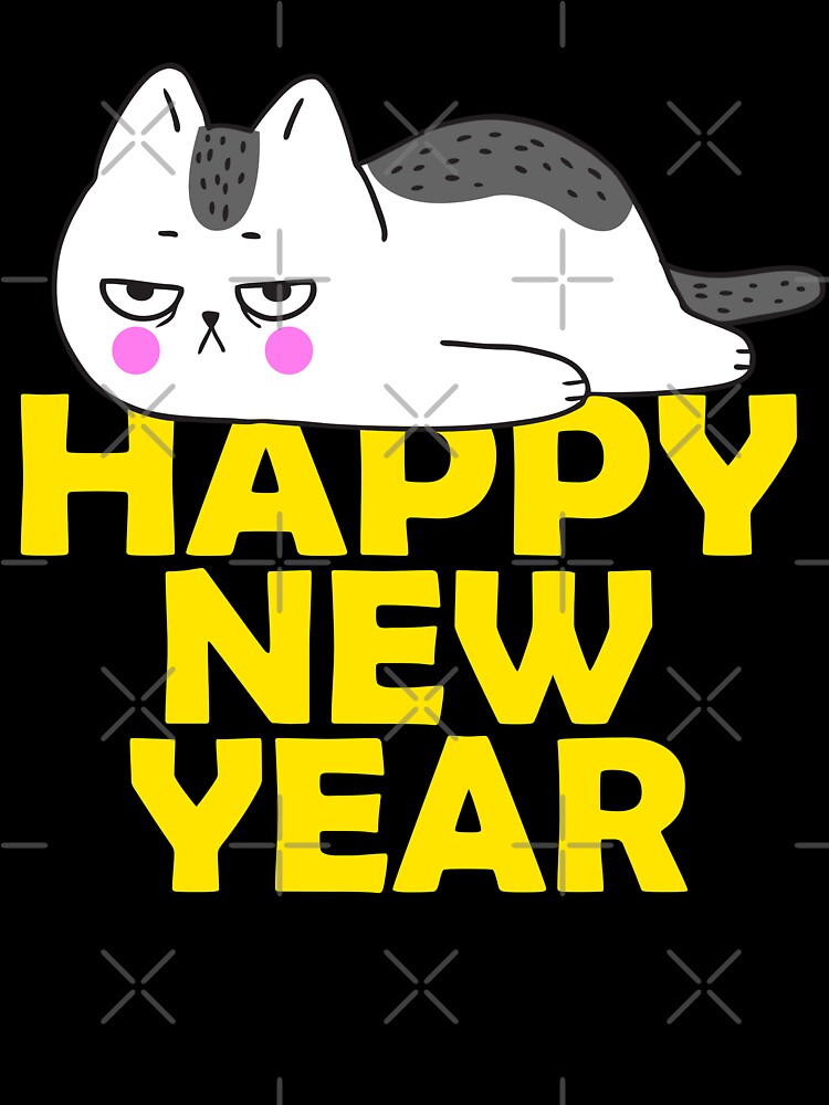 Happy New Year 2021 for cat lovers by Alex-Creare