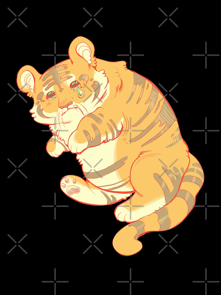 Sad Rotund Chonky Tiger by WormLasagna