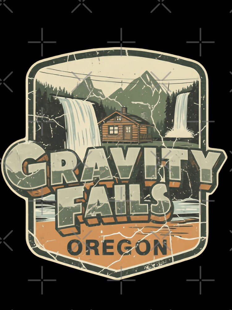 Gravity Falls National Park – Home of the Mystery Shack Falls Retreat by HumansStuck12