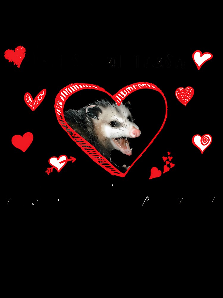 Be My Possum Valentine by LoicThiessen