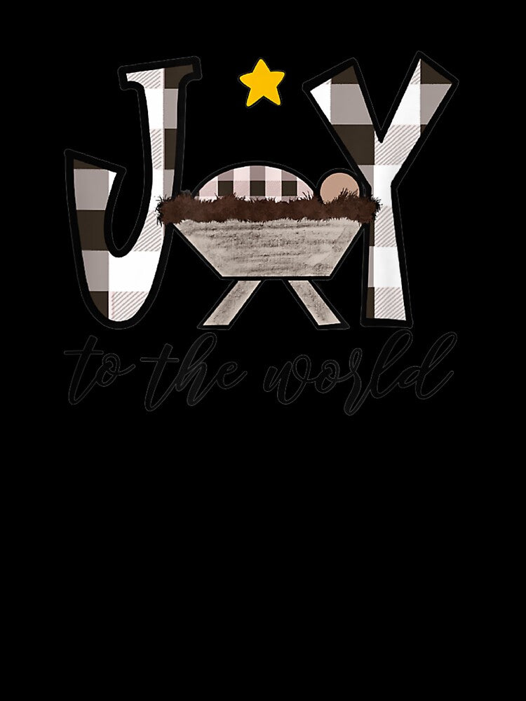 Joy-To-The-World-Baby-Jesus-In-The-Manger-Christmas-Design by lseq936