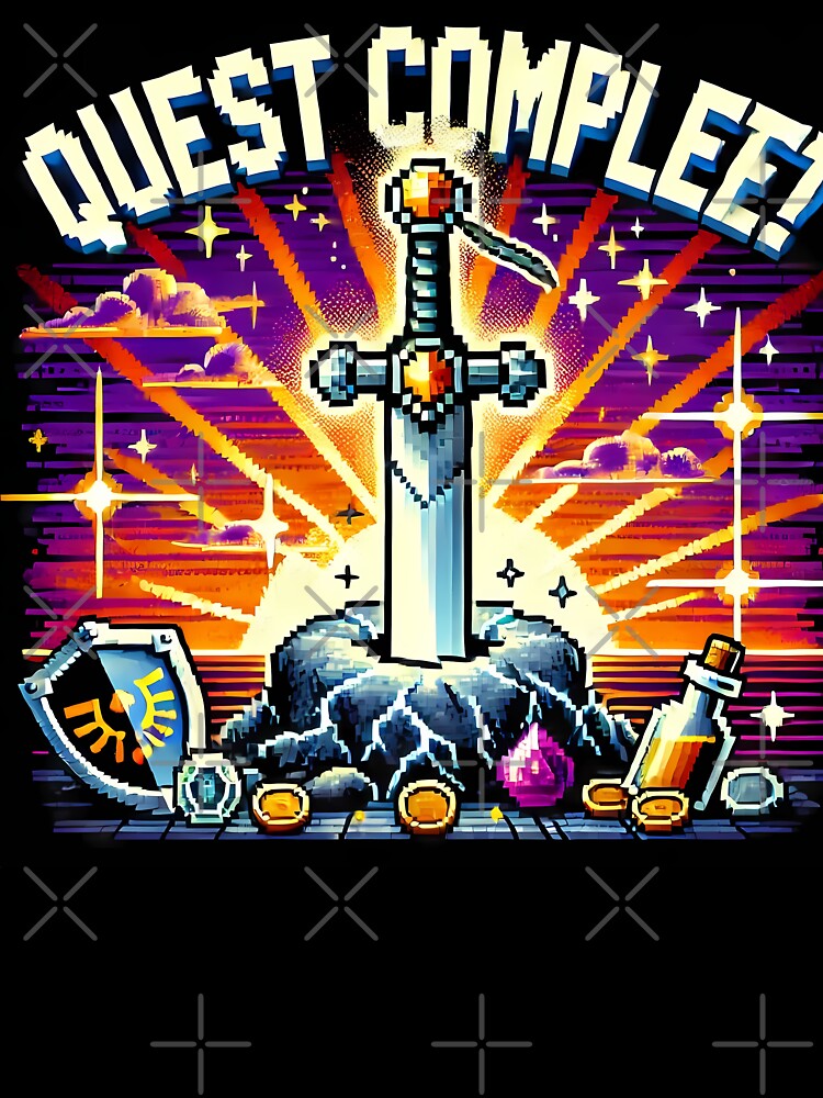 Quest Complete - Legendary Pixel Adventure by Psychacharm