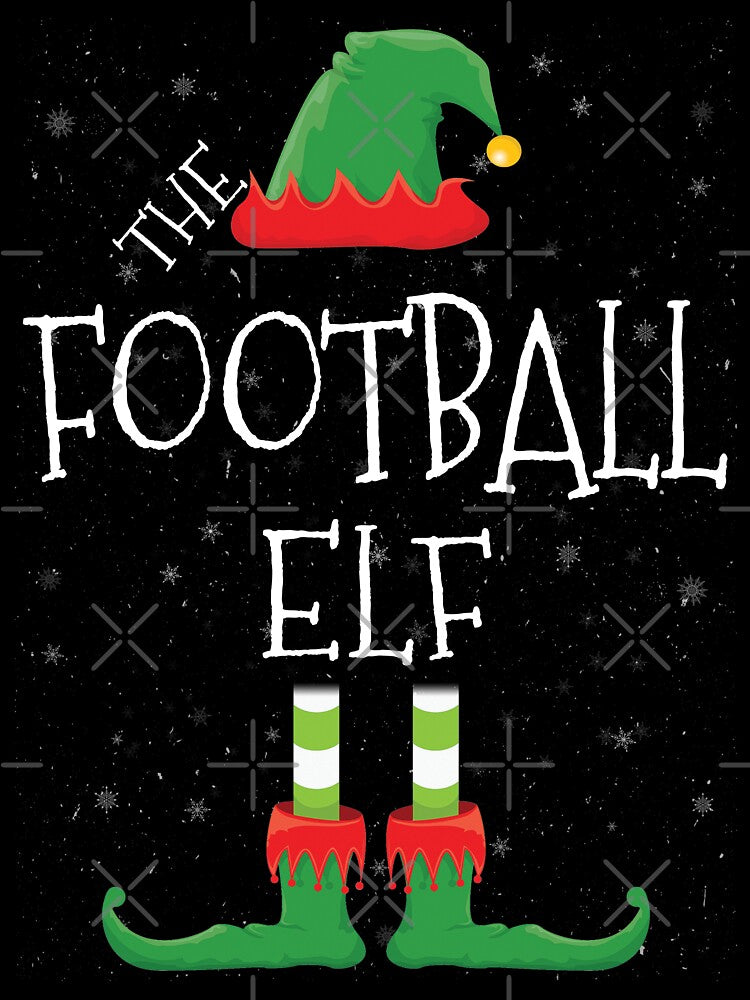 Football Elf Family Matching Christmas Group Funny Gift by DavisHasari