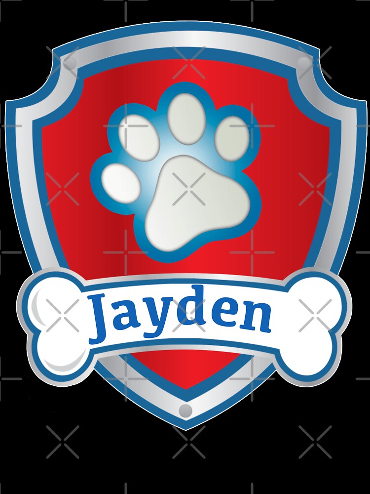 Jayden Name Paw Patroller by RMSartZ