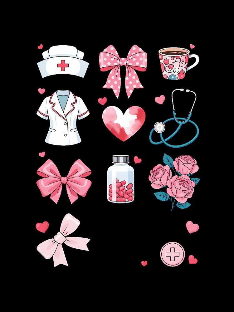 Nurse Valentines Day Valentine ER ICU NICU RN Nurses by SapfireStuArt