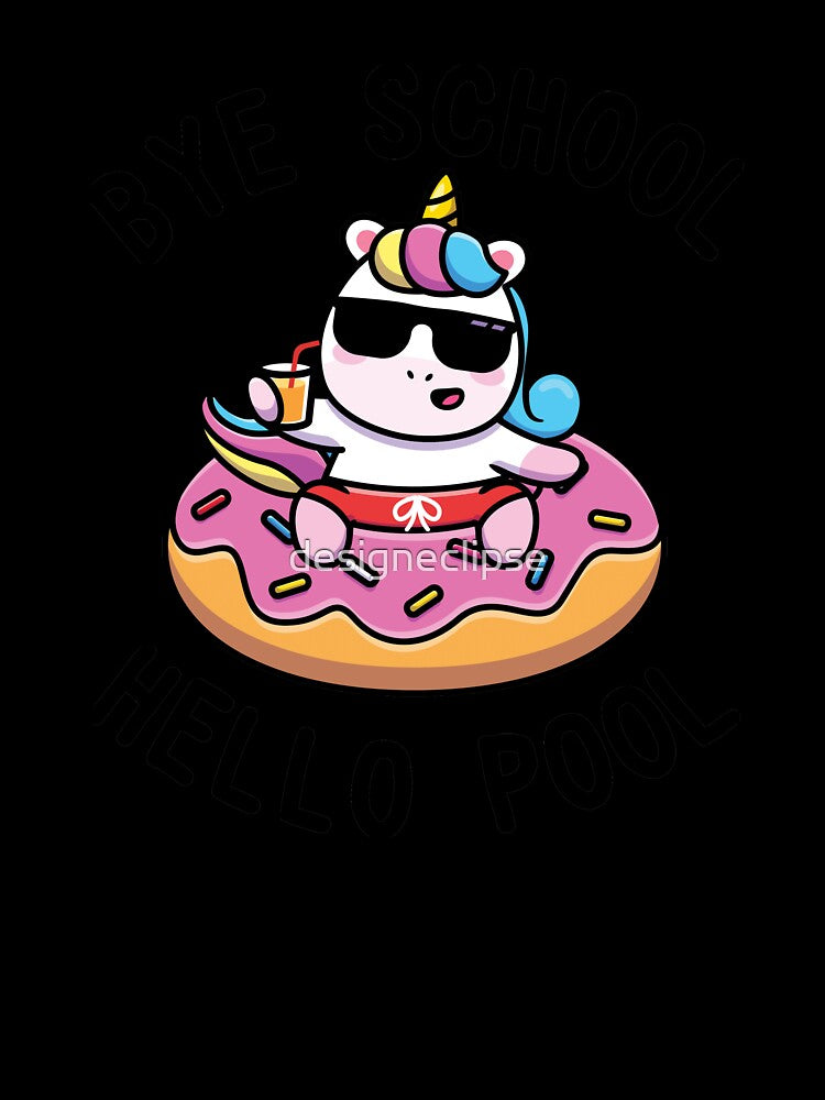 Bye School Hello Pool by designeclipse