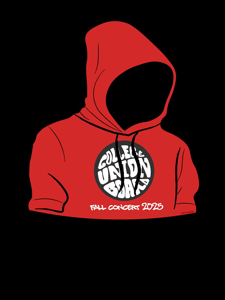 CUB Fall Concert 2025 Hoodie Sticker by TCNJCUB
