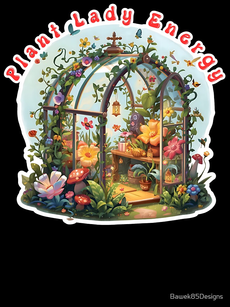 Plant Lady Energy Greenhouse by Bawek85Designs
